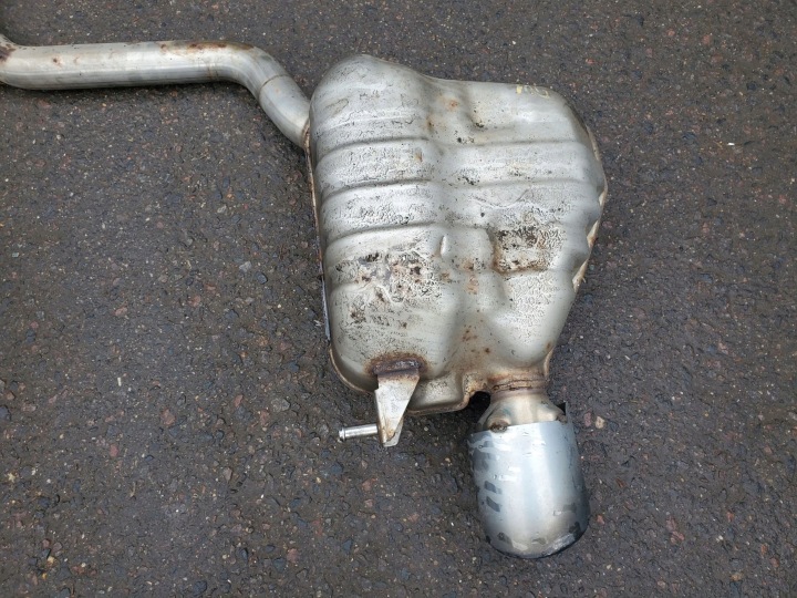 AUDI Q5 SQ5 8R0253078BJ SILENCIEUX ÉCHAPPEMENT