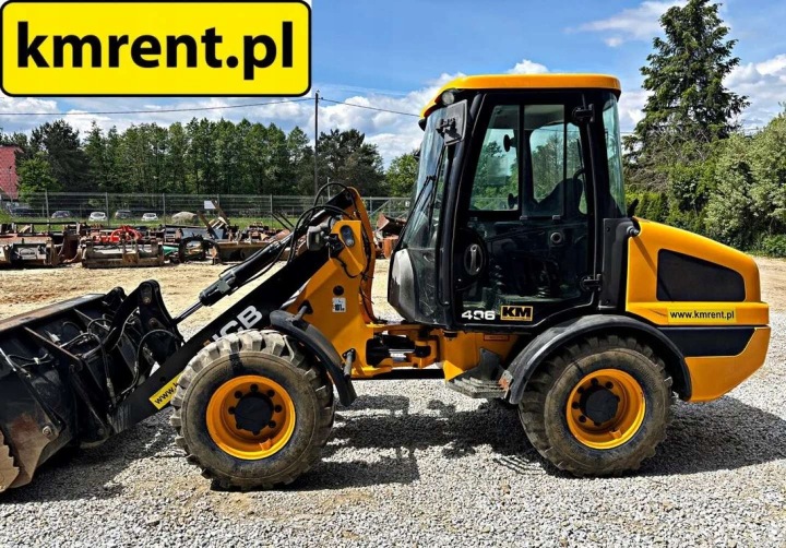 JCB 406 CHARGEUR KOLOWA 2017R. MTH:2276 407 409 VOLVO L30 L20 CAT 906 AT