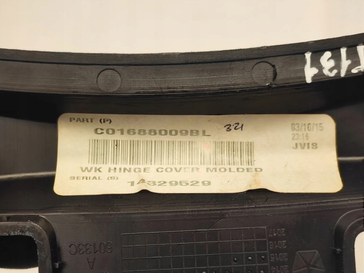 CHÂSSIS CENTRALE COCKPIT DODGE DURANGO (WD) C01688009BL 3.6L GASOLINE 220KW