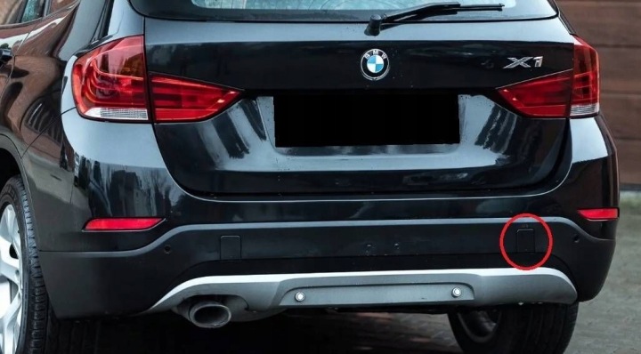 BMW X1 E84 LCI LIFT 2012-2015 BOUCHON CROCHET ARRIÈRE DROITE ORIGINAL