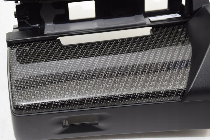 BMW 5 G60 G61 DÉCOR MOULURE TABLEAU DE BORD INSTRUMENTATION CONSOLES CONDUIT D'AIR CARBONE