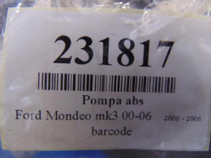 FORD MONDEO MK3 UNIVERSEL 2.0TDCI POMPE ABS 0265950155