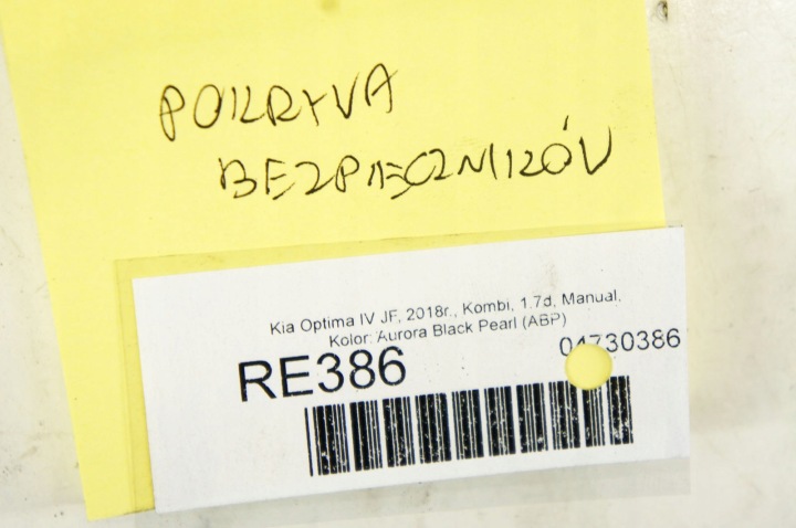 RE386 KIA OPTIMA IV JF COUVERCLE FUSIBLES 91950-D4920