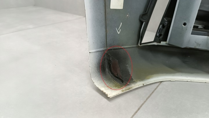 PARE-CHOCS AVANT AVANT AUDI A5 8W6 S-LINE 16-19