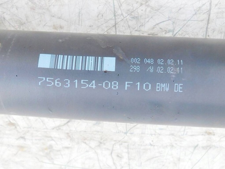 BMW F10 F11 520D 2011R ARBRE DE TRANSMISSION 7563154-08