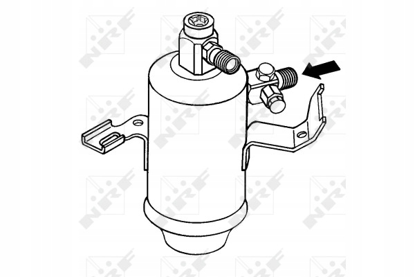 DÉSHYDRATEUR CLIMATISATION MERCEDES W124