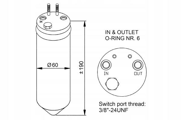 DÉSHYDRATEUR CLIMATISATION KIA CARN NRF33256 33256