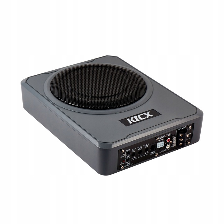 SUBWOOFER ACTIVO PARA ASIENTO Q200BA KICX 600W POTENCIA 