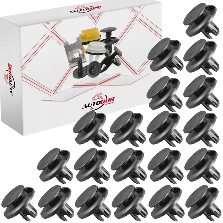 20× HONDA ACCORD CITY CIVIC BOUTONS ÉPINGLES PARE-BOUES - ASSORTIMENT 20 D'UNE PIÈCES photo 1 - milautoparts-fr.ukrlive.com