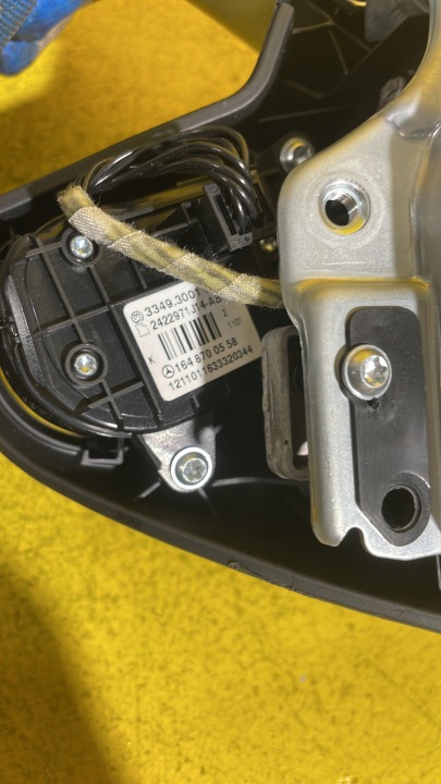 MERCEDES ML350 W164 AIRBAG COUSSIN CAOUTCHOUC 3349.3001