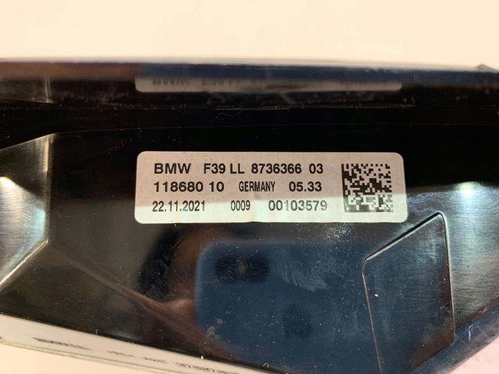 BMW 2 PIÈCES F39 MONITEUR HUD HEADUP EUROPE 8736366