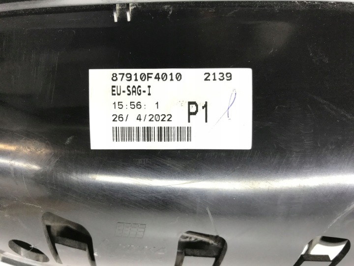 TOYOTA C-HR MIROIR DROIT EXTÉRIEUR 7 GOUPILLE 87910-F4010