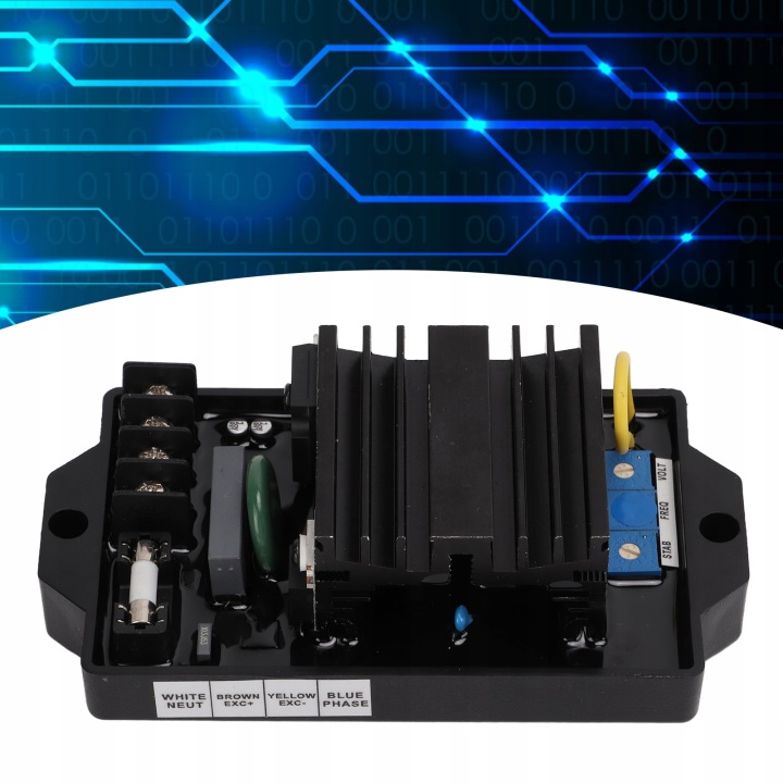 AUTOMATIQUE RÉGULATEUR TENSION AVR 20 VERS GENERATORA DIESEL 195V 265V