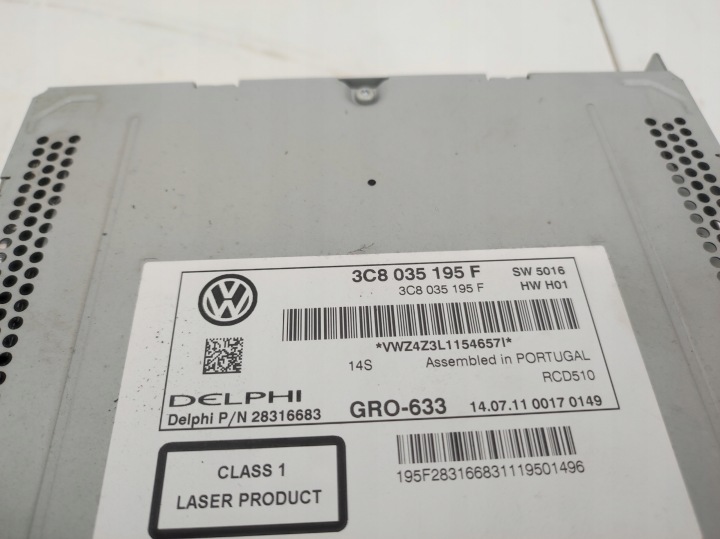RADIO NAVIGATION VW TIGUAN I 1 5N LIFT