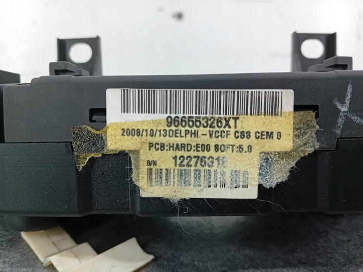 COMMUTATEUR COMPOSITE CITROEN C5 III 96655326XT 12276318 1.6 HDI