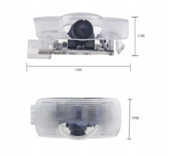 TOYOTA PRIUS CAMRY LC DIODO LUMINOSO LED PROYECTOR HOLOGRAM DE PUERTA 