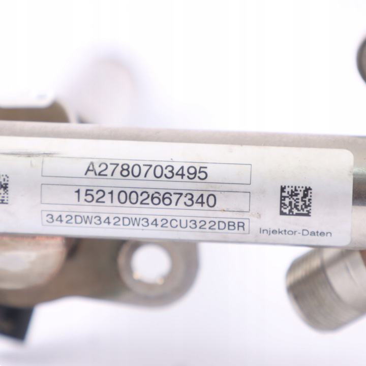 MERCEDES W212 M270 ESSENCE MOULURE INJECTION INJECTEURS A2780703495