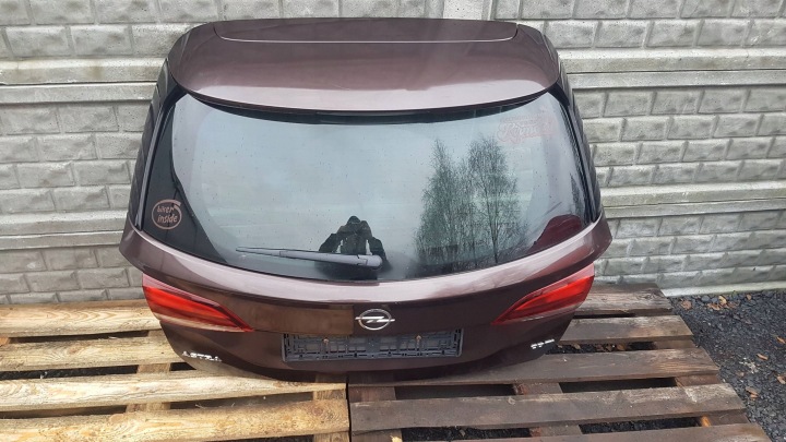 OPEL ASTRA K V 5 Z41S UNIVERSEL COUVERCLES DE COFFRE ARRIÈRE ARRIÈRE EN BON ÉTAT DANS COULEUR