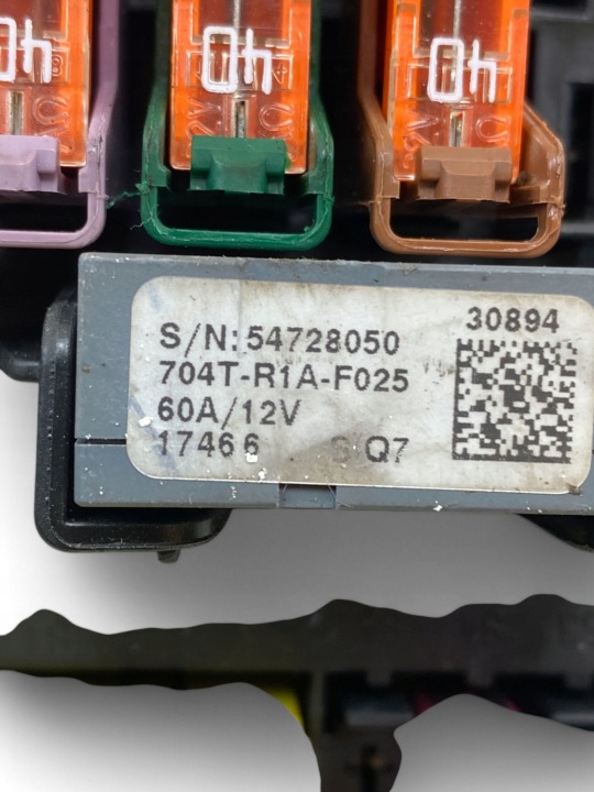 MERCEDES-BENZ GLS X166 2018 CHÂSSIS MODULE FUSIBLES A1665402350