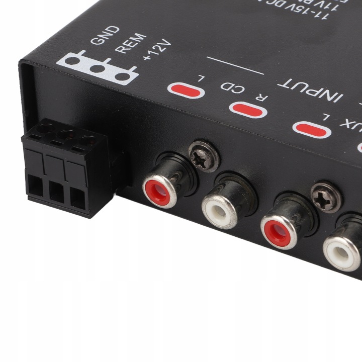CORRECTEUR AUDIO GRAFICZNY 7-PASMOWY AVEC RÉGLAGE GLOSNOSCI 35-250 HZ