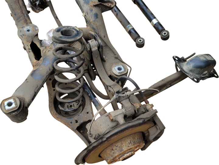 VW TIGUAN I LIFT 5N 4 MOTION POUTRE SUSPENSIONS ARRIÈRE CHÂSSIS 5N0505235L