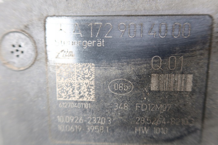 MERCEDES W204 POMPE ABS 1729014000 1724314212