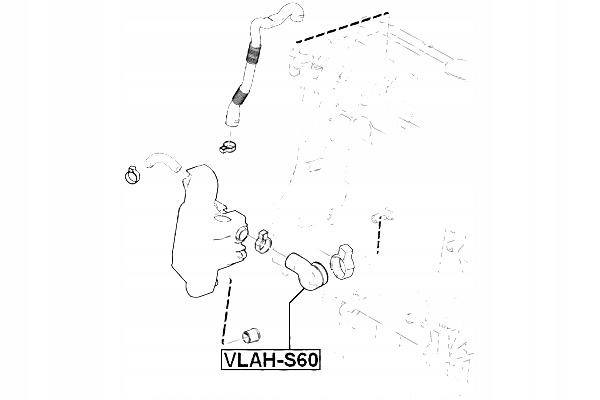 DISTRIBUIDOR SYSTEMU VENTILACIÓN CAJAS KORBO VOLVO XC90 2003- FEBEST 