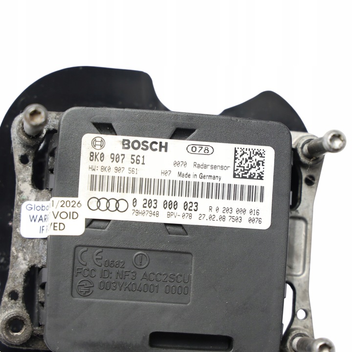 AUDI A4 B8 A5 8T CAPTEUR RADAR ACC DISTRONIC CAMÉRA 8K0907561
