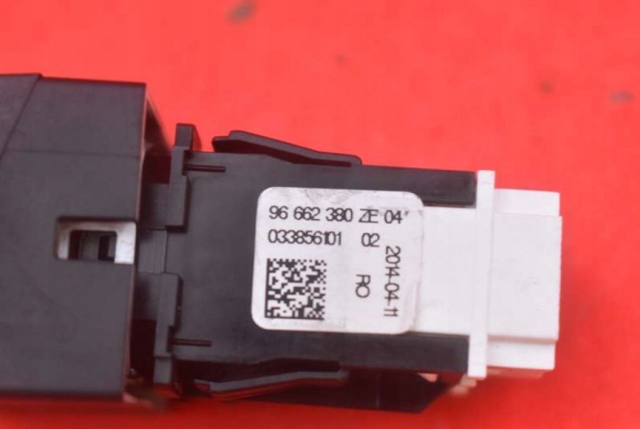 COMMUTATEUR FEUX D'URGENCE 96662380ZE PEUGEOT 508 1 I 14-20