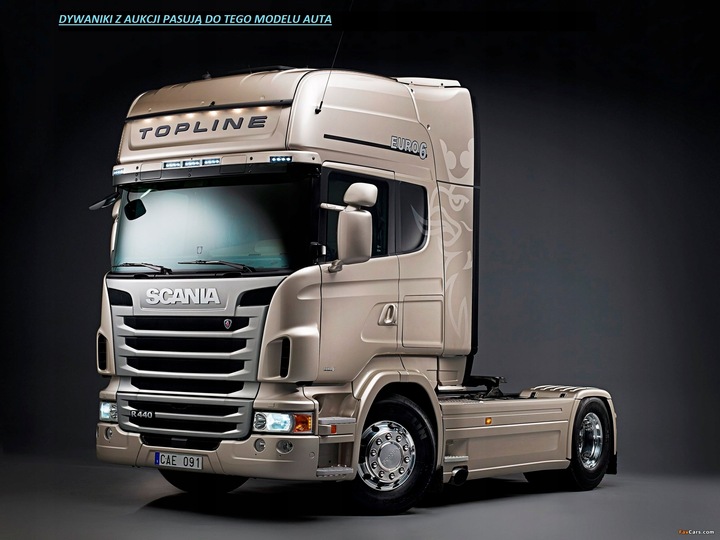 ALFOMBRILLAS LOGOTIPO SCANIA R 09-13 MECÁNICA + LOGOTIPO 