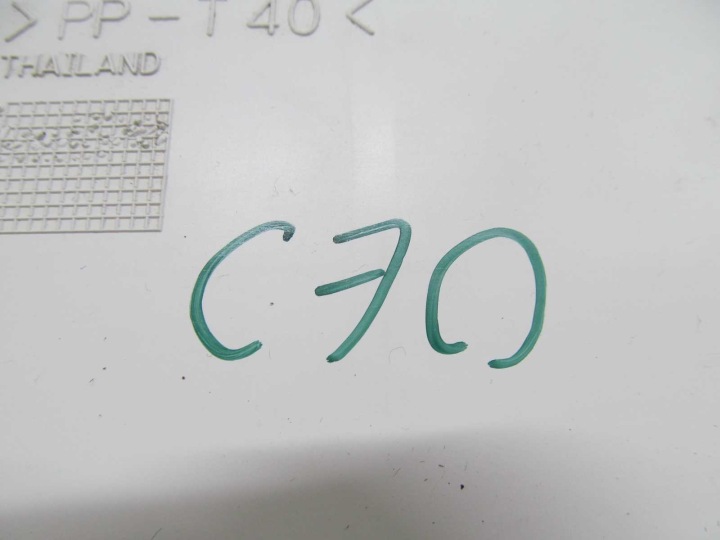 VOLVO C30 S40 V50 C70 06-13 COMPTEUR TABLEAU DE BORD UK 30710071 30786342