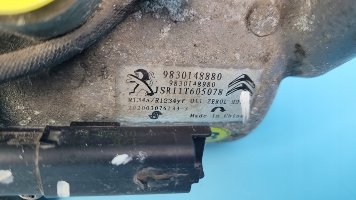 TOYOTA PROACE II 1.5 BLUEHDI COMPRESSEUR COMPRESSEUR DE CLIMATISATION 9830148880