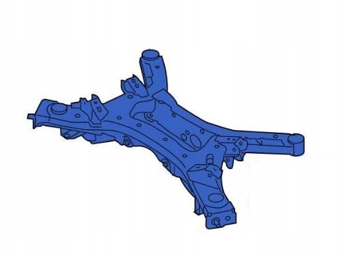 REAR SUBFRAME BEAM SUB-FRAME SUSPENSION REAR ORIGINAL NISSAN MURANO Z51 JAPAN 