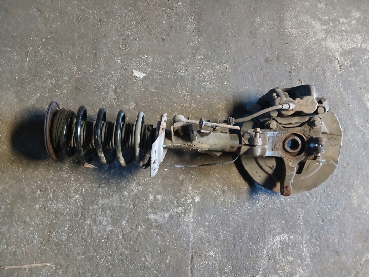 VOLVO XC60 I 08-17 MCPERSON ROTULE DE DIRECTION ÉTRIER DE FREIN DISQUES PLAQUETTES BON ÉTAT 31340476
