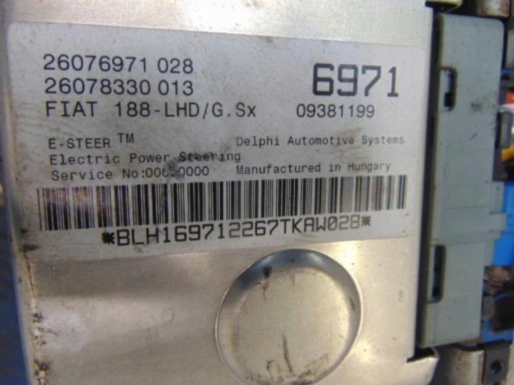 FIAT PUNTO II SUPPORT ÉLECTRIQUE 26076971028