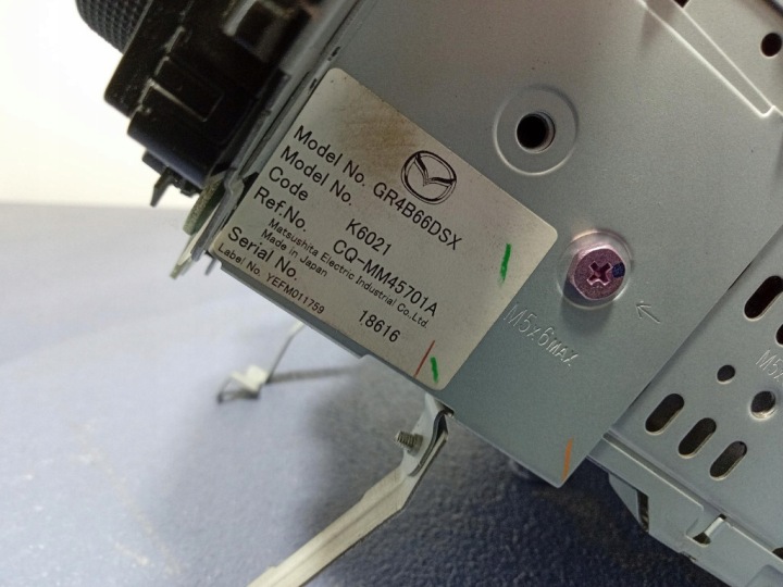 MAZDA 6 I GG GY RADIO D'USINE CD CQ-MM4570AK