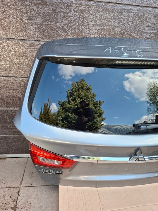 MITSUBISHI ASX U17 COULEUR GRISE COMPLÈTE DANS COULEUR COUVERCLES DE COFFRE VITRE SPOILER BONNES CONDITIONS BEZRDZY