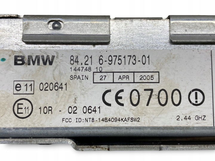 BMW 3 E90 E91 2005 MODULE CONTRÔLEUR BLUETOOTH 69751731