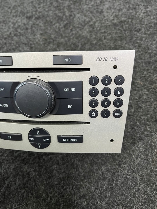 OPEL VECTRA ASTRA ZAFIRA RADIO D'USINE 13271253