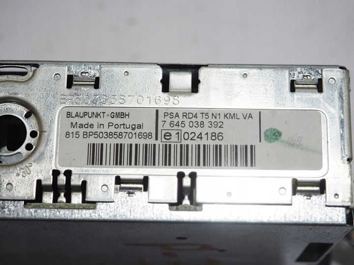 PEUGEOT 307 LIFT RADIO CD D'USINE ORIGINAL