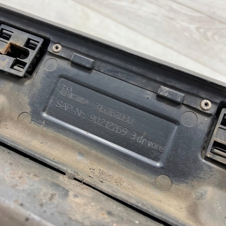 MOULURE REVÊTEMENT SEUIL DROITE OPEL CORSA D OPC GSI OE ORIGINAL 316761030