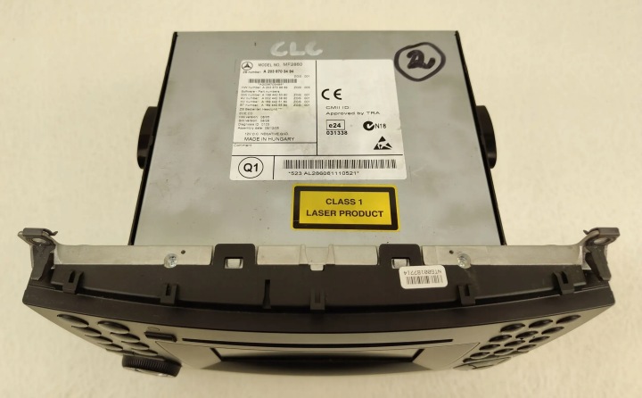 MERCEDES CLC W203 RADIO AUTORADIO CD A2038703494 MF2860 ORIGINAL