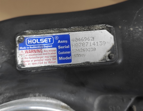 TURBOCOMPRESSEUR IVECO STRALIS CURSOR 13 E5 4046962