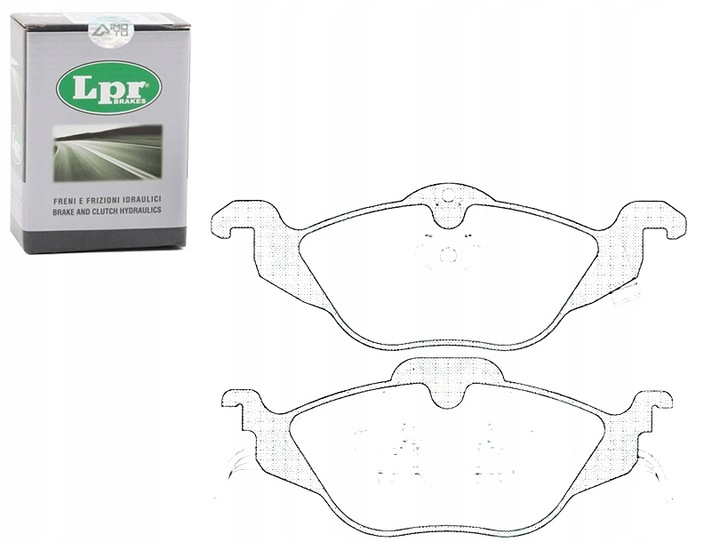 05P698 PADS BRAKE CHEVROLET CORSA OPEL ASTRA G ASTR