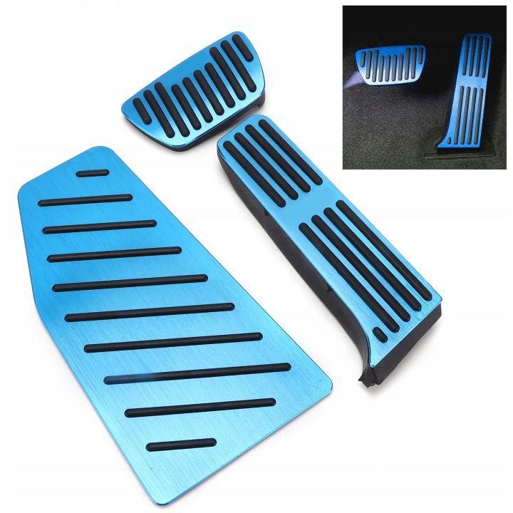 3PCS ACCELERATOR ACCELERATOR FOOTREST PODKADKA PRZECIWPROJEKTOWA OM