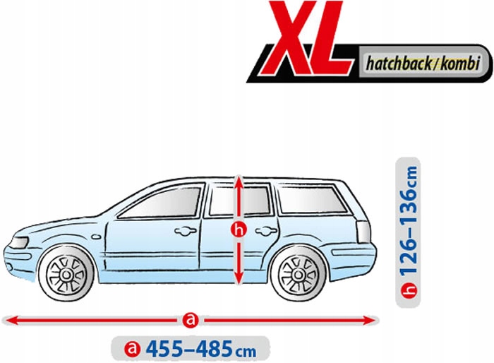 TOLDO FORRO AL HATCHBACK/KOMBI 455-485CM 