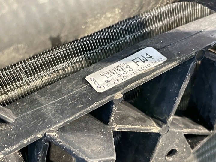OPEL CORSA D 1.3CDTI PANNEAU AVANT RADIATEURS ENSEMBLE