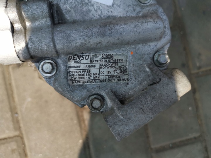 COMPRESSEUR DE CLIMATISATION SCSC06 FIAT PUNTO II LANCIA