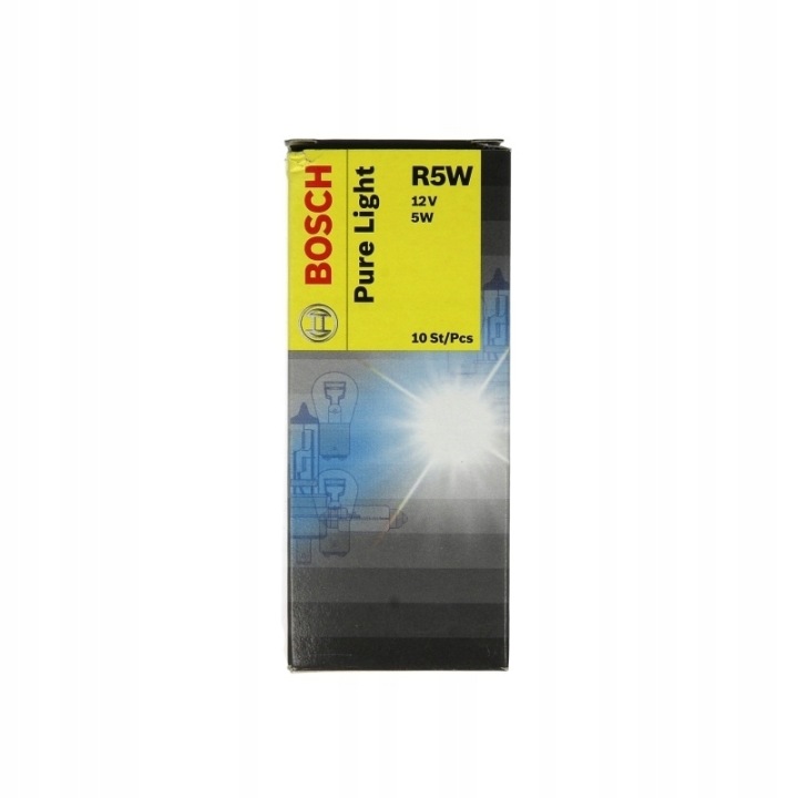 AMPOULE R5W 12V PURE LIGHT BOSCH 1987302204 R5W