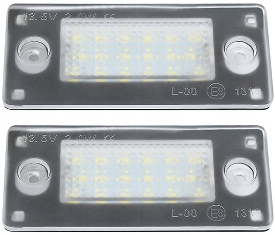 RETROILUMINACIÓN DIODO LUMINOSO LED TABLAS REJESTRACYJNEJ LÁMPARA AUDI A4 B5 AVANT A3 8L F 